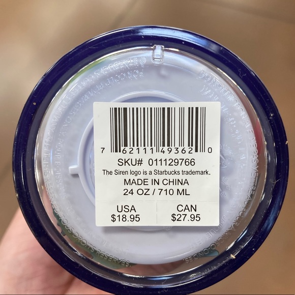 Starbucks Venti Floral Cold Cup - Picture 4 of 4